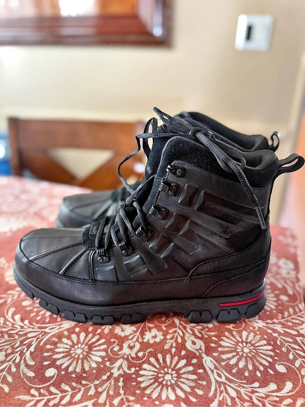 Polo Ralph Lauren Delton Waterproof Boots Men’s 12D  Duck Boot